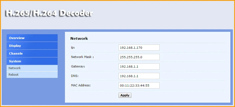 box stream H.265 H.264 Ultra HD 4K Video Audio Stream Decoder HDMI + CVBS AV RCA Output For Advertisement Display IP Camera Live Streaming best indoor tv antenna 100 mile range