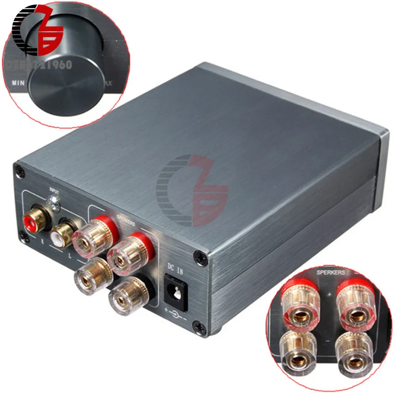Цифровой усилитель мощности Breeze Audio HiFi Class 2 0 улучшенный TPA3116 50 Вт + домашний мини с