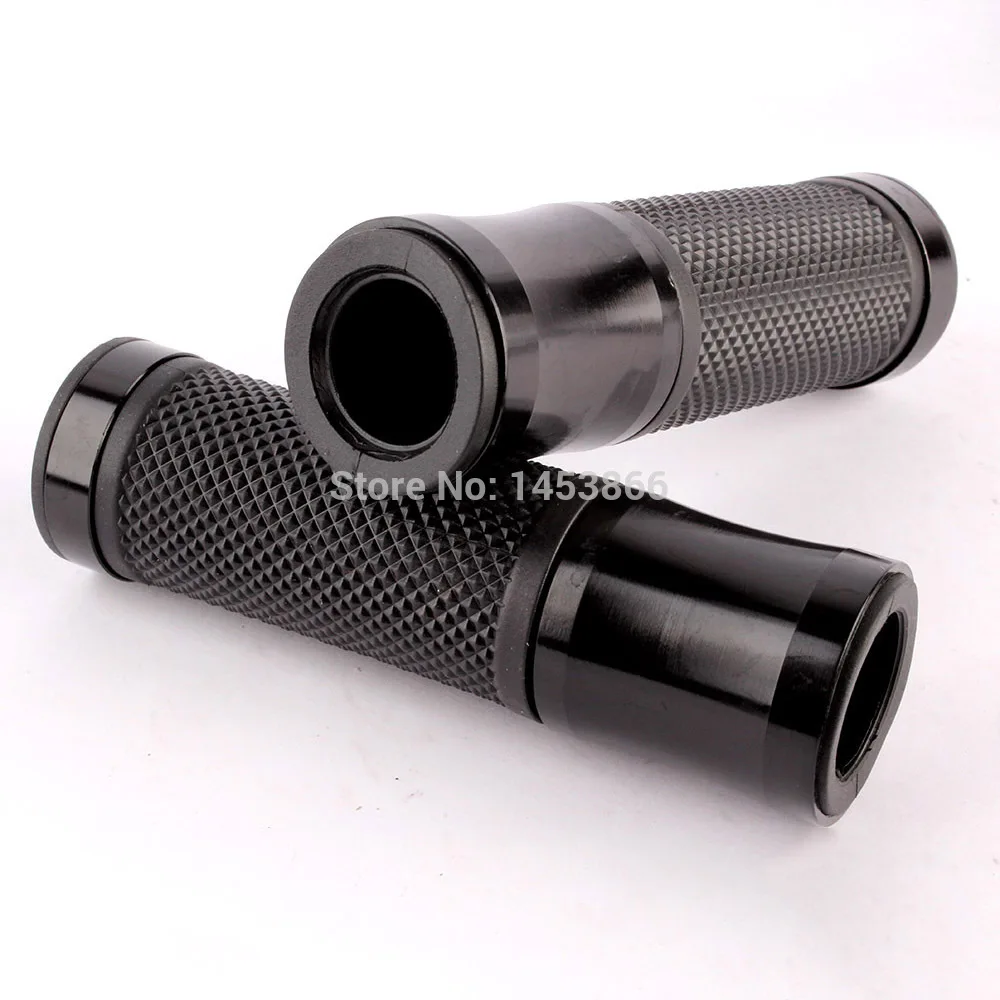 6 Color Motorcycle CNC Aluminum Rubber Gel Hand Grips Moto 7/8\ 6 Color Motorcycle CNC Aluminum Rubber Gel Hand Grips Moto 7/8\