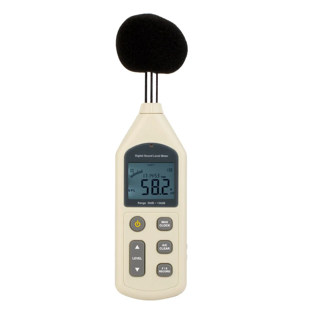 

GM1356 High Pression LCD Digital Sound Level Meter Noise DB Decibel Meter Tester With USB Interface Calendar function