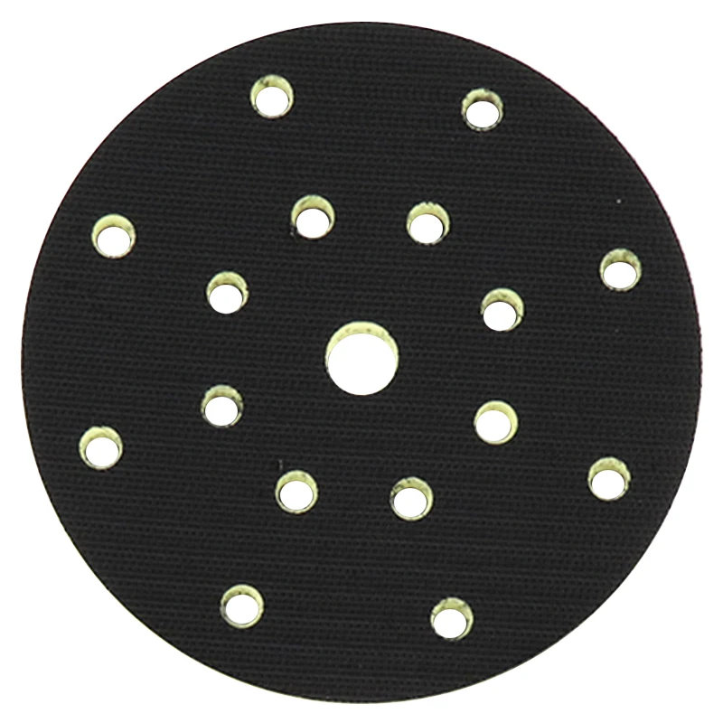

6 Inch 150mm 17-Hole PU Foam Interface Pad for Hook Loop Sanding Disc Backing Pad Abrasive Polishing Power Sander Accessories