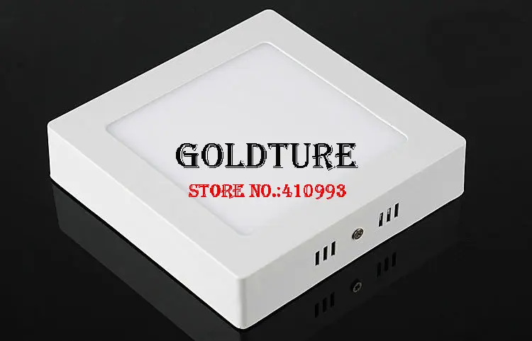

ceiling mounted panel light 6W 12W 18W 24W surface mounted led ceiling light square/round shape with driver