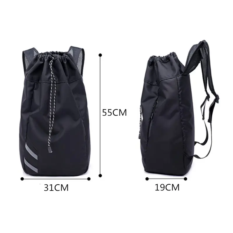 JayCreer Basketball Football GYM Training Bag Backpack Capacity:15L Size: LXWXH(31X19X55CM) Waterproof And Abrasion Resistance