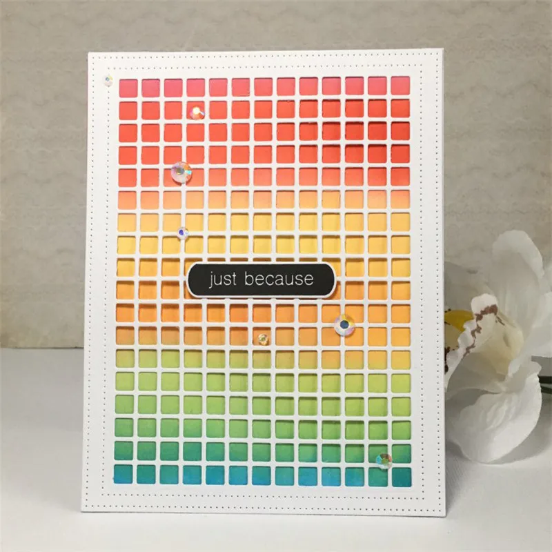 

GJCrafts Lattice Panel Cover Metal Cutting Dies New 2019 for Craft Dies Scrapbooking Card Making Embossing Stencil Album Die Cut
