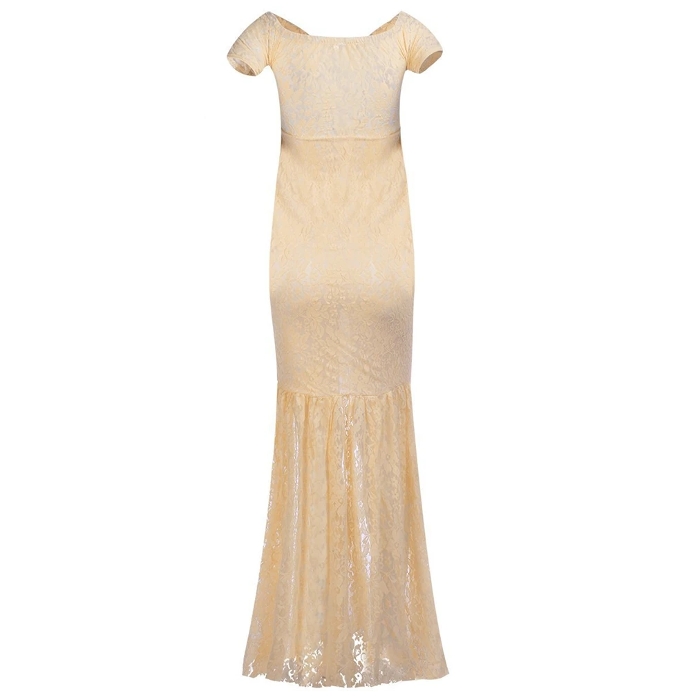 2018 Mermaid Maternity Dresses Photography Props Sexy Lace Maxi Maternity Gown For Photo Shoots Women Pregnancy Dress Clothes (30)