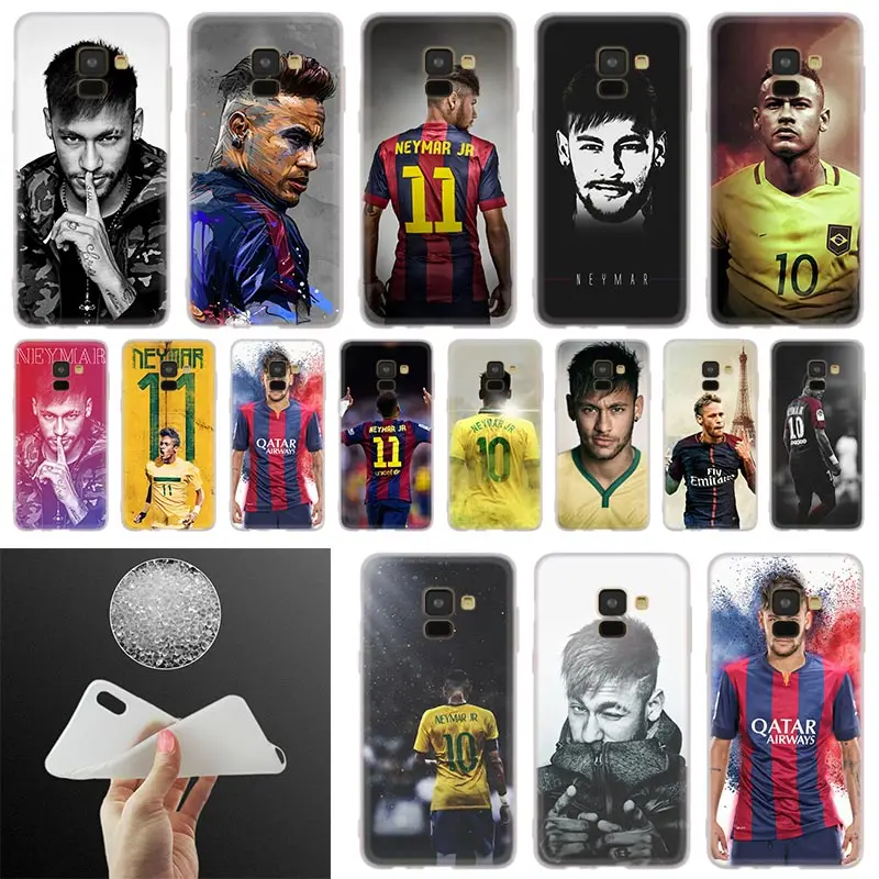 Neymar JR General Number 11 Cover Phone Case For Samsung Galaxy A50 A10 A20 A30 A40 A60 A70 A6 A8 Plus A7 A9 2018 A3 A5 2017