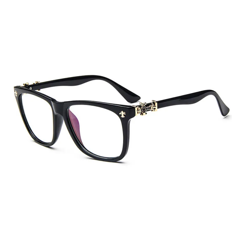 

Vintage Retro Glasses Frames With Plain Mirror Computer Glasses Fashion Eyewear