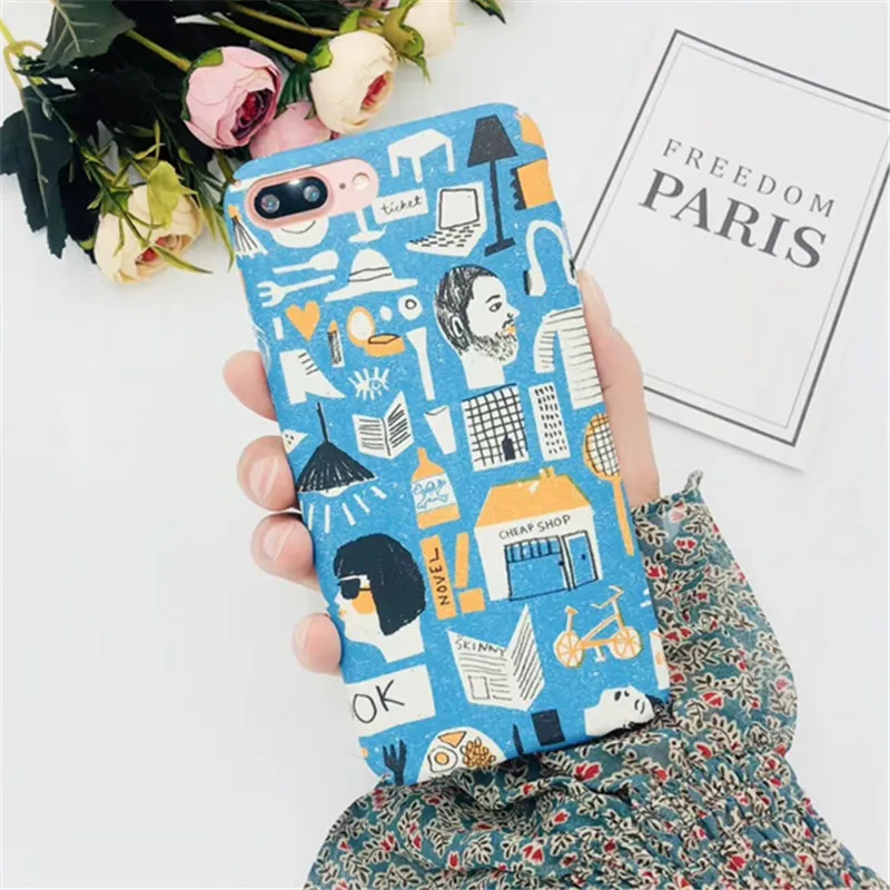 

Killer Leon Professional painting Graffiti fashion phone case For coque iPhone 7 7 plus 8 6s plus matte case for iPhone cover X