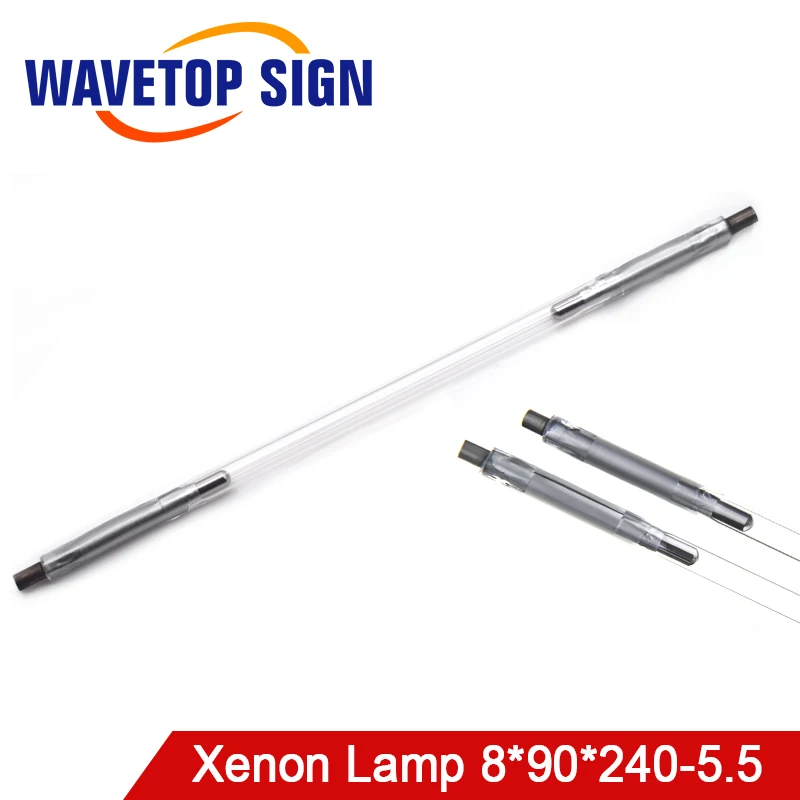 Бесплатная доставка Лазерная ксеноновая лампа WaveTopSign 8*90*240 5 мм используется для