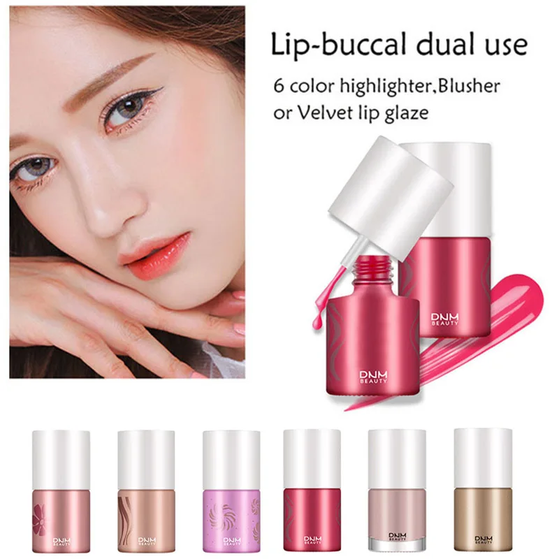 Liquid Blush Lipgloss Long Lasting Moisturizing Lip Cheek Dual Use Lipstick MSI-19 | Красота и здоровье