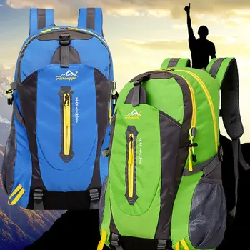 

Outdoor Sports Climbing Mountaineering Backpack Camping Hiking Trekking Rucksack Travel Waterproof Cover Bike Bags 40L 6 Types