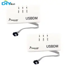 

2pcs/lot DIYmall USBDM Programmer BDM/OSBDM Download Debugger Emulator 48MHz USB2.0 V4.12