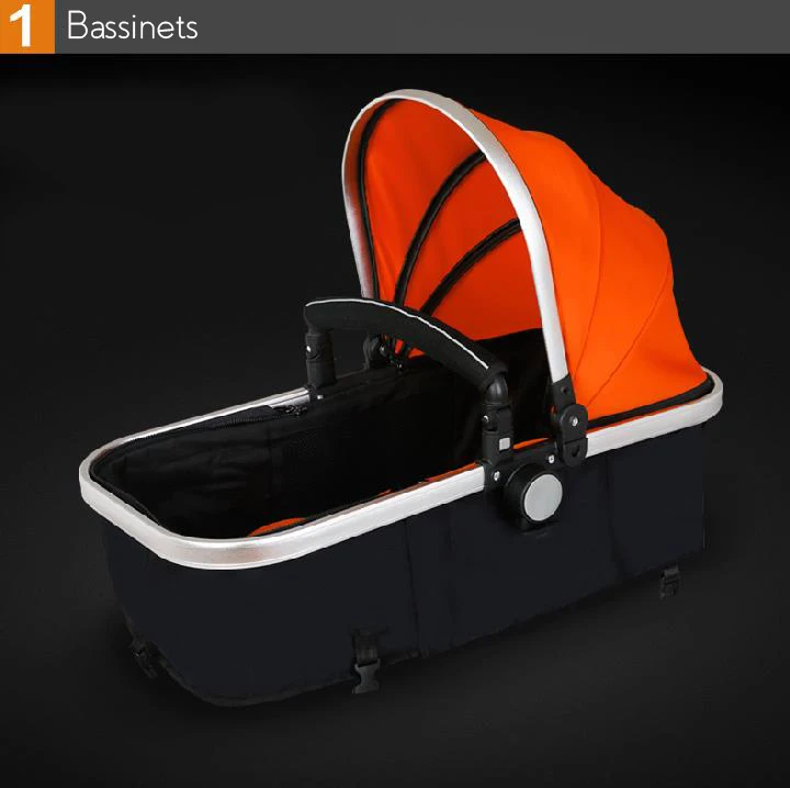 Kds двойная детская коляска с высоким пейзажем, две детские тележки, ручная двойная Складная Передняя и задняя коляска, роскошный зонт для новорожденных