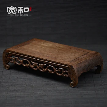 

Width, and wooden incense buner base Wenge long large furnishing articles base handicraft decoration special incense buner