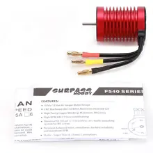 SURPASSHOBBY KK F540-V2 4370KV бесщеточный двигатель 2S 3S для 1:10 RC Дрифт гоночный автомобиль водонепроницаемый Сенсорный грузовик часть