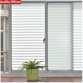 

shutters pattern frosted window stickers kitchen living room bedroom bathroom office opaque pvc Self-Adhesive glass film