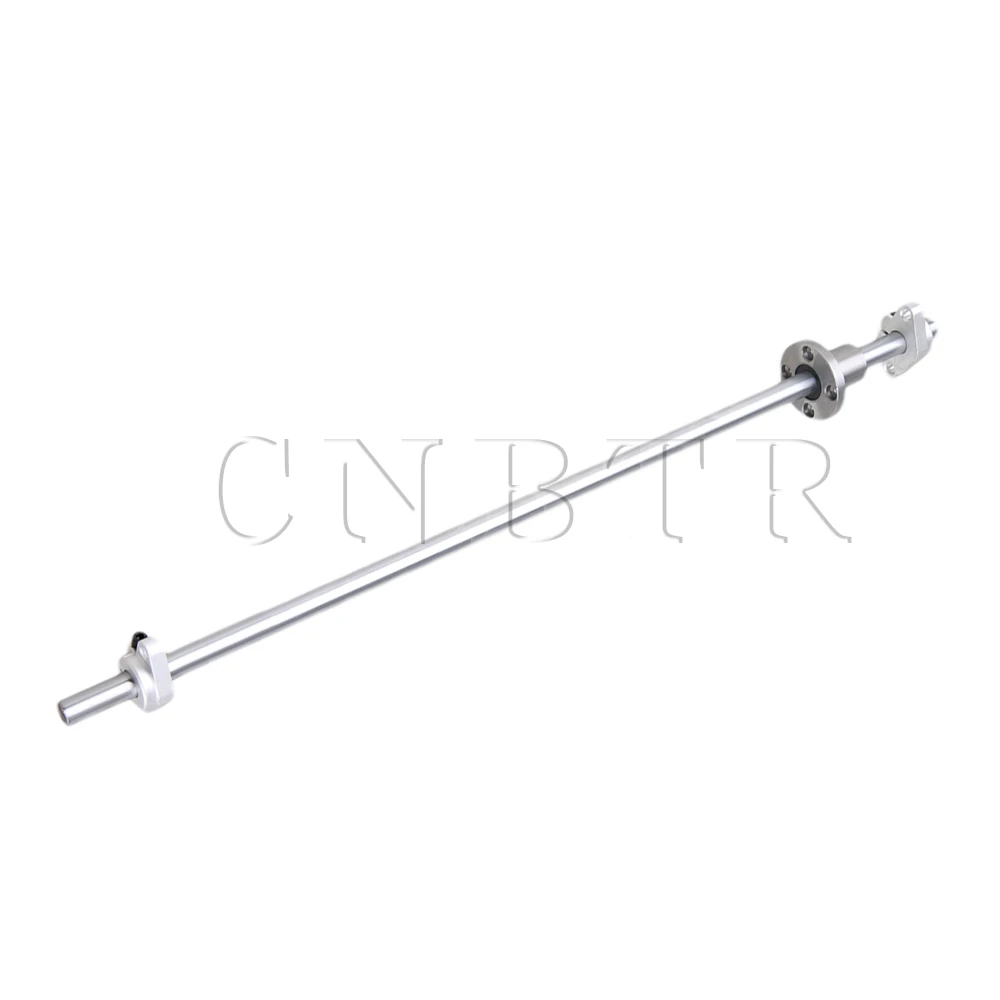 

CNBTR 4pcs 12mm LVertical Flange Bearing inear Support 50cm Long Optical Axis