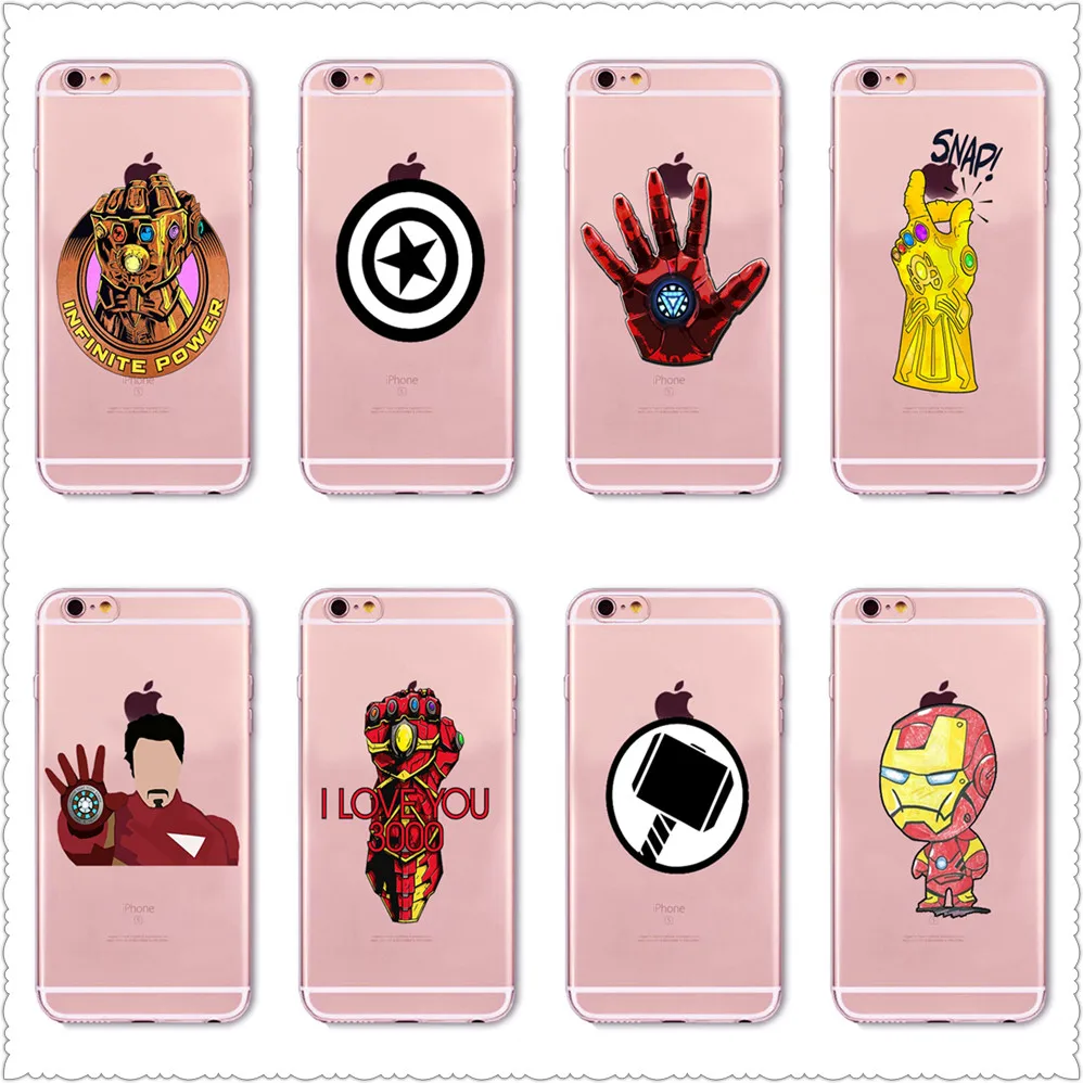 Железный человек I love you 3000 чехол для iPhone X XS Max XR 8 SamsungS7 S8 S9 Мстители Endgame