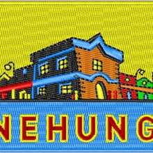 На заказ вышивка патч для дома логотип с клеем на спине для шапок