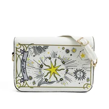 fashion , Personalized fashion Tarot Chains bags , handbags, High-grade, women, Messenger, casual ladies , leather shoulder bag