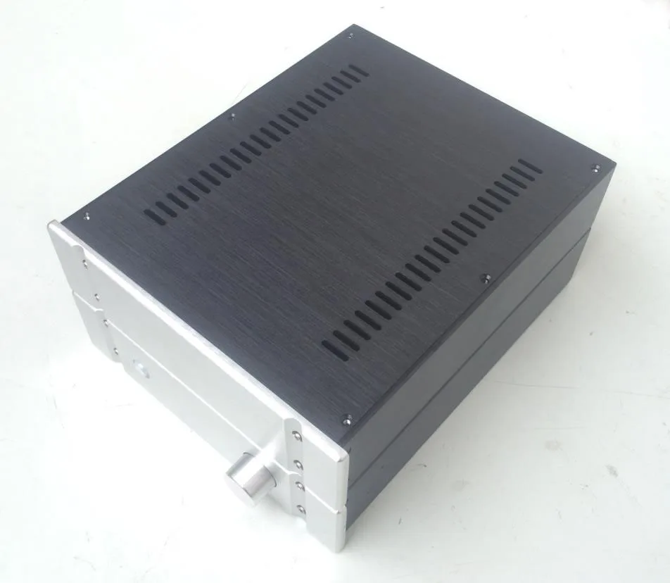 2607B все-Al усилитель цифро-аналогового преобразователя декодер шасси/AMP оболочки/случае/DIY коробка(260*70*311 мм