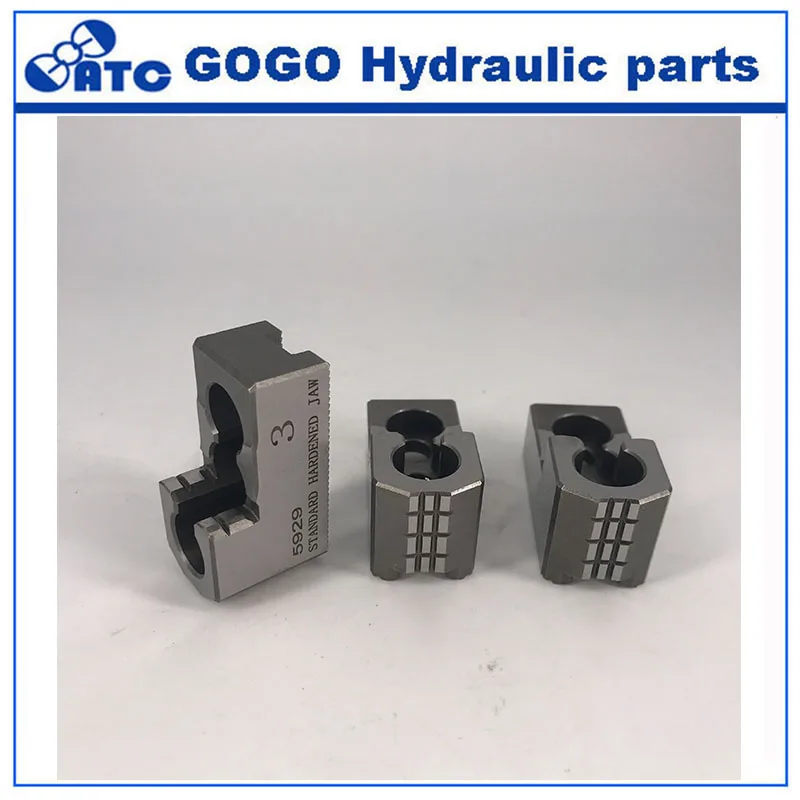 Professional Chuck supplier 3 jaw Hydraulic chuck jaws hard jaws HJ 05