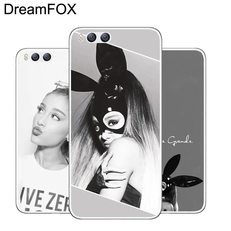DREAMFOX L503 Ariana Grande Soft TPU Silicone Case Cover For Xiaomi Redmi Note 3 4 5 Plus 3S 4A 4X 5A Pro Global |