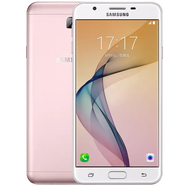 samsung Galaxy On5 G5700, две sim-карты, 5,0 дюймов, 3 ГБ ОЗУ, 32 Гб ПЗУ, LTE, 4G, 13,0 МП камера, четыре ядра, Android 6,0, мобильный телефон - Цвет: Розовый