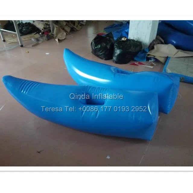 1.5m Inflatable Water Walking Shoes Floating Water Toys Walk On Water Shoes Water Sports in