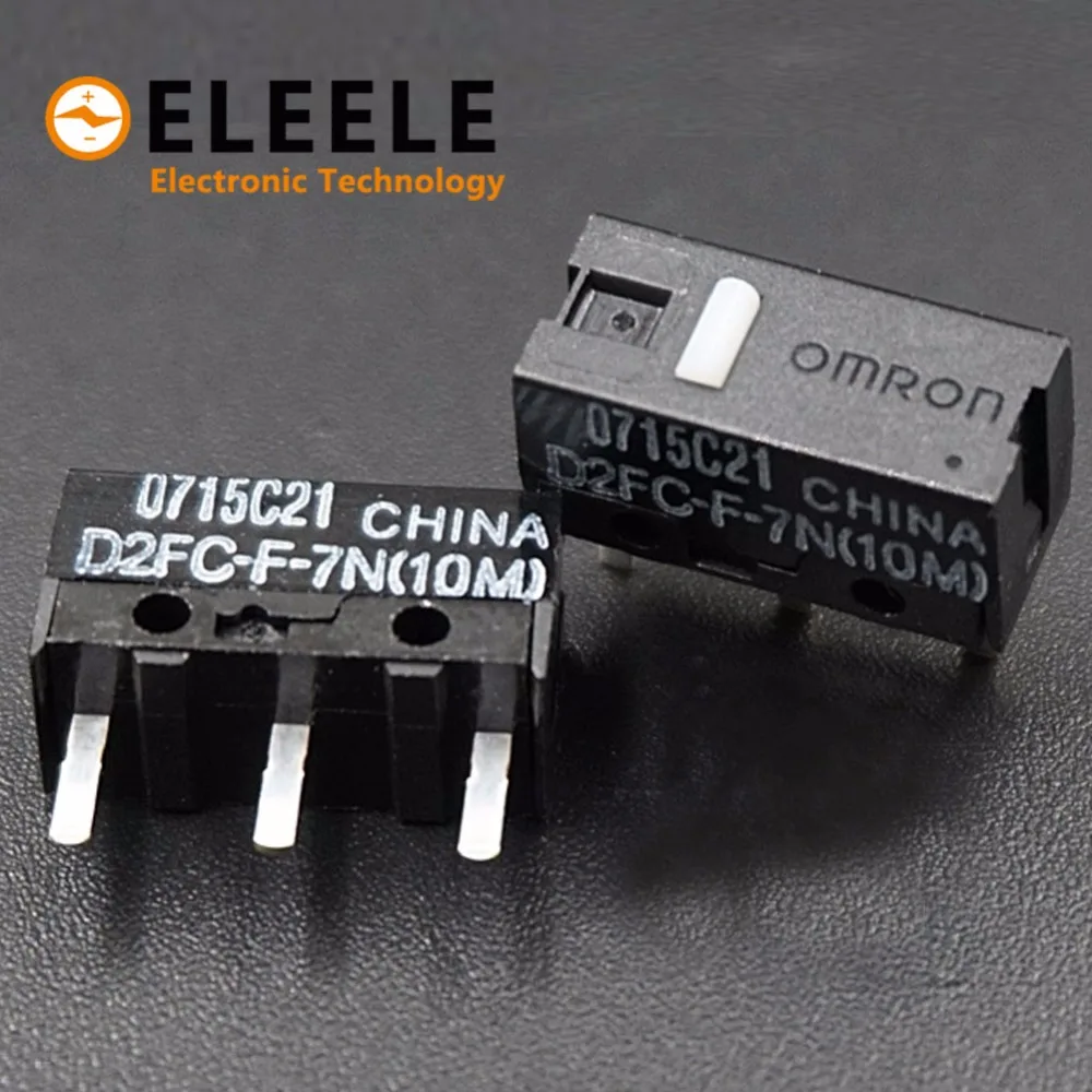 10 шт. микропереключатель OMRON D2FC F 7N для кнопки мыши D2F J PN35|Выключатели| |