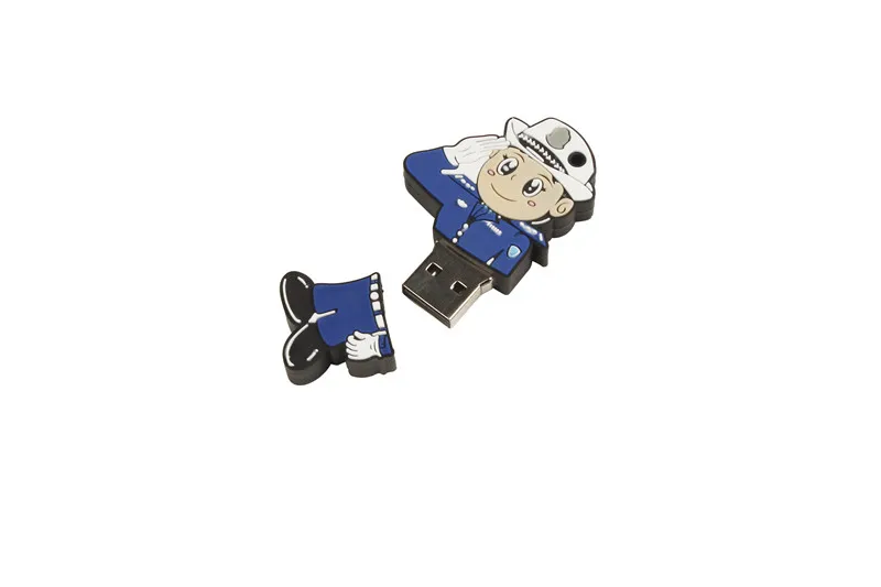 SHANDIAN модный подарок памяти usb пожарный полицейский флэш-накопитель с героями мультфильма usb2.0 64g/32g/16g/4g флэш-накопитель U dis