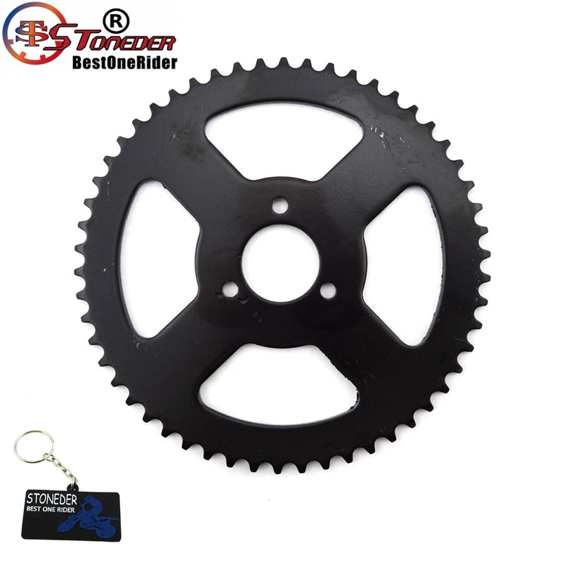 STONEDER 26mm 54 T T8F ATV Rear Chain Sprocket For Chinese Pocket Bike Goped Scooter Mini Moto 4