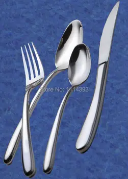 

1014 18-10 Forged Stainless steel Cutlery set 30pcs / Flatware set of Restaurant or Hotel / Dinner Knife,fork,spoon / Tableware