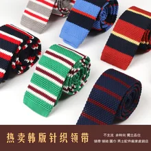 Новое поступление, вязаный галстук в Корейском стиле, модные мужские вязаные Узкие галстуки, брендовый узкий галстук Gravatas Slim 5 см