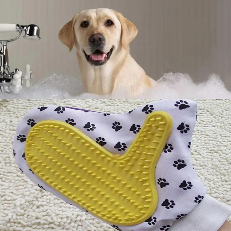 Comb For Dogs Cats Gants Pour Chien Cleaning Pet Brush Glove Bath Glove