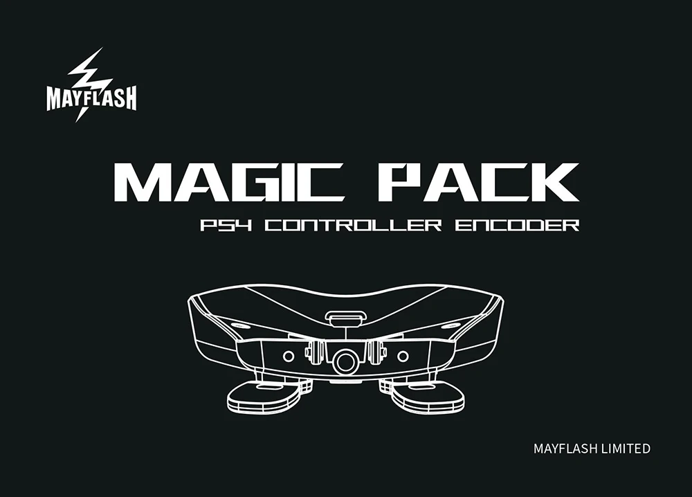 Mayflash Magic Pack для PS4 контроллер кодер FPS адаптер с модами и веслами для PS4