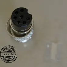 50 шт. воздушный разъем 7 контактов плазменной резки TIG сварочный факел разъем