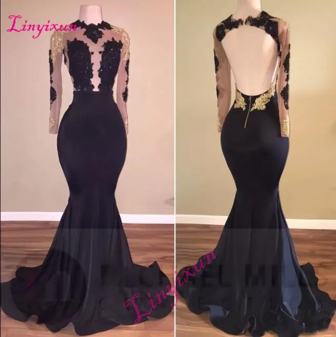 gold and black prom dresses 2018