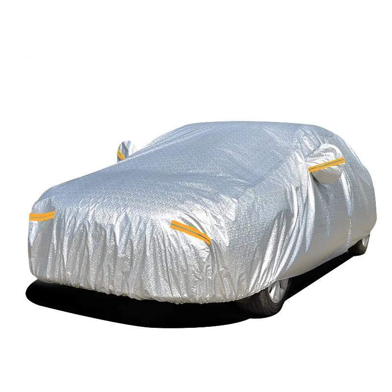 

car covers for car waterproof car cover sunscreen auto covers rain snow Uv protection dust-proof aluminum film + cotton