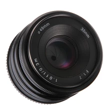 35 мм f/1,7 ручная фокусировка Большая диафрагма объектив APS-C для sony E Mount NEX-6 7 3 3N 5T A6500 A6300 A5100 цифровые камеры
