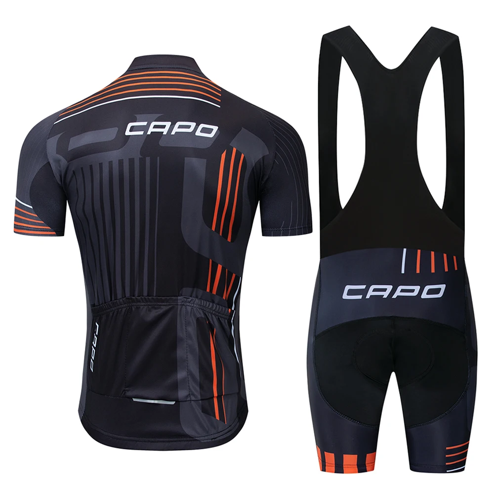 Бренд Pro Team CAPO велосипедная Джерси Ropa Ciclismo быстросохнущая Спортивная Джерси Одежда для велоспорта