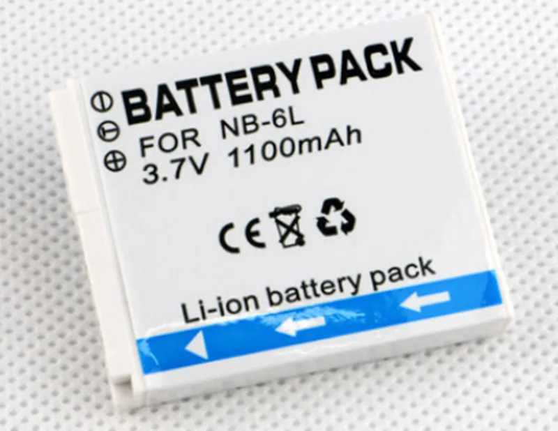 1100mah Replacement Camera Battery NB 6L NB6L For Canon IXUS 310 SX240