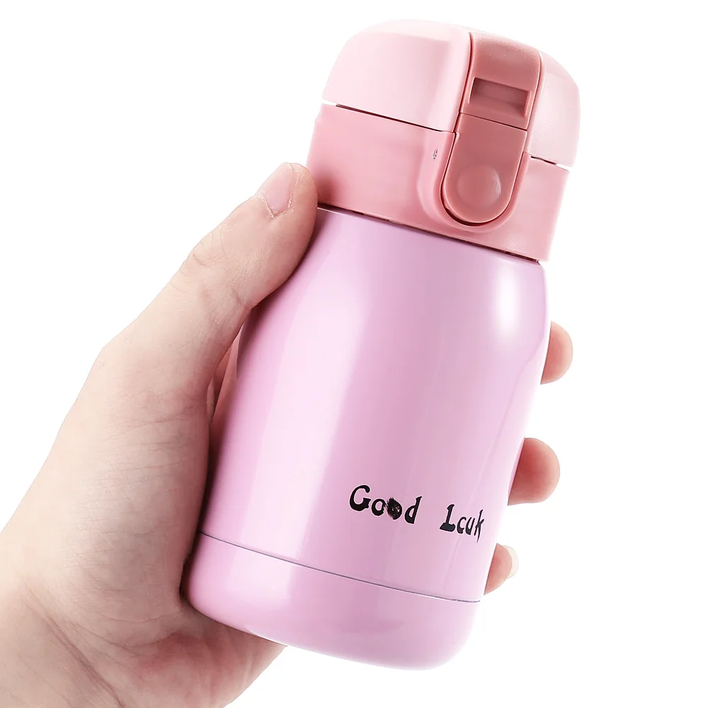 

200ML Cute Kids Vacuum Flasks Thermoses Stainless Steel Insulated Cup Children Thermos Bottle Mug Keep Liquids Hot or Cold