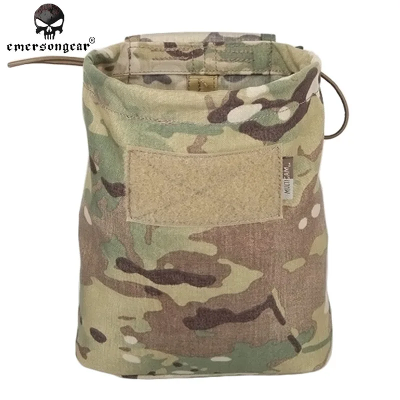 

Emersongear Hunting Airsoft Folding Magazine Recycling Bag Emerson Tactical Drop Sundries Pouch Military EM9041 Coyote Multicam