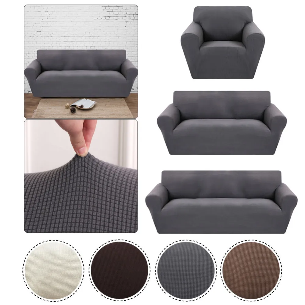 

Elastic Sofa Cover Stretch Sofa Slipcovers Polyester Spandex Sofa Covers For Living Room Loveseat Couch Cover 1/2/3/4 Seater