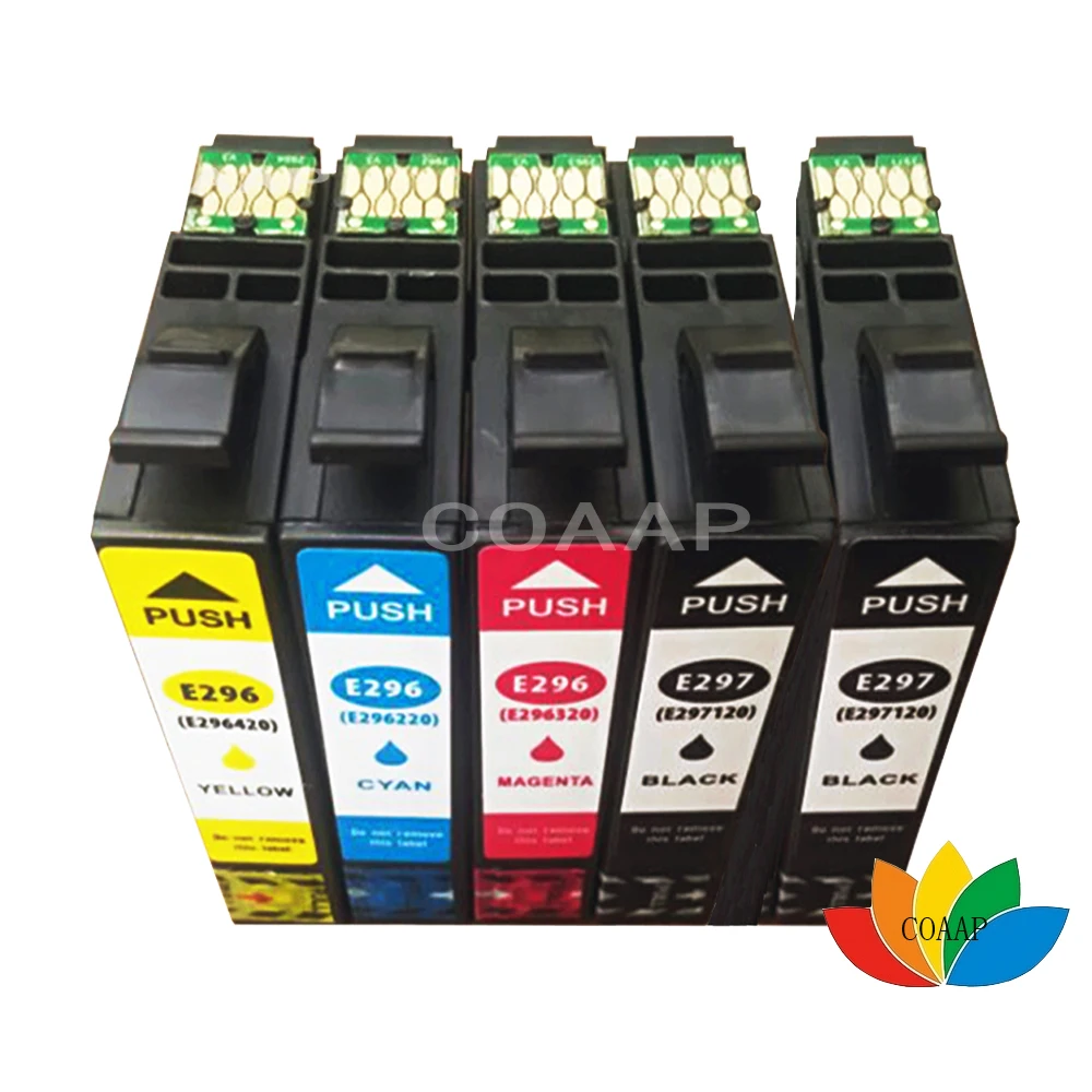 

5 Compatible 29XL T2971BK T2962C T2963M T2964Y Ink Cartridges for Epson XP-231 XP-431 XP-241 Printer