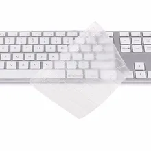 Версия США, TPU, прозрачная клавиатура, чехол для Apple IMAC G6 A1243, проводная клавиатура с цифровым, ультратонкий протектор, чехол