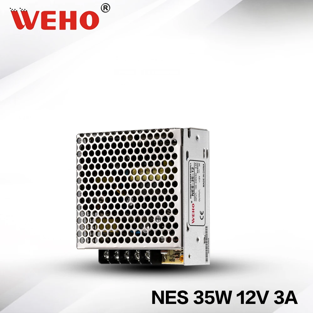 

(NES-35-12) 12V 35W NES series DC output power supply switching