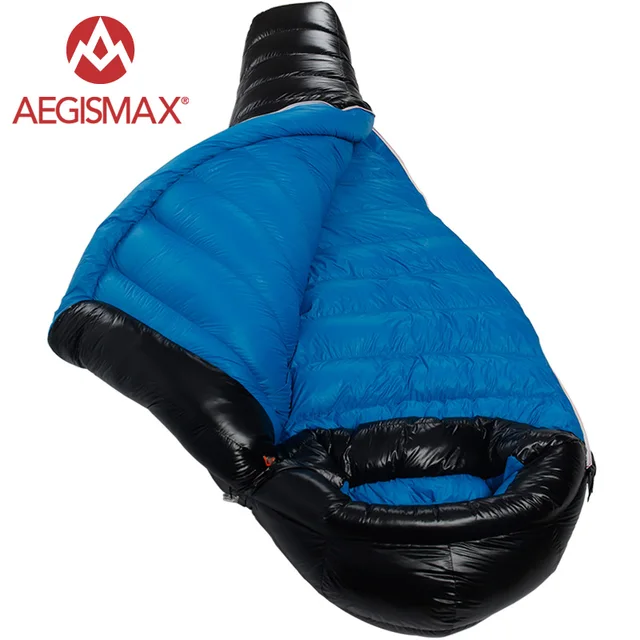 Aegismax 2017 New Winter Camping Professional Ultralight Mummy 90 Aegismax 2017 New Winter Camping Professional Ultralight Mummy 90 Duck Down Sleeping Bags Splicing