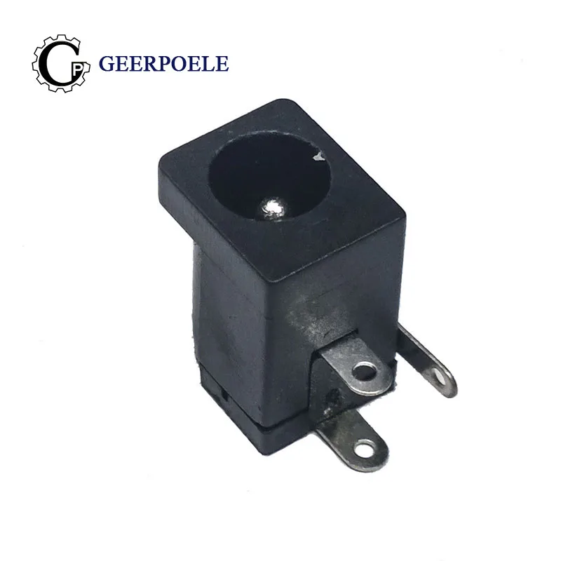 

200/500pcs DC-005 5.5*2.1 DIP 3 Pin Socket Power Supply Connectors Jack Socket Female Terminals Adapter Blocks Universal socket